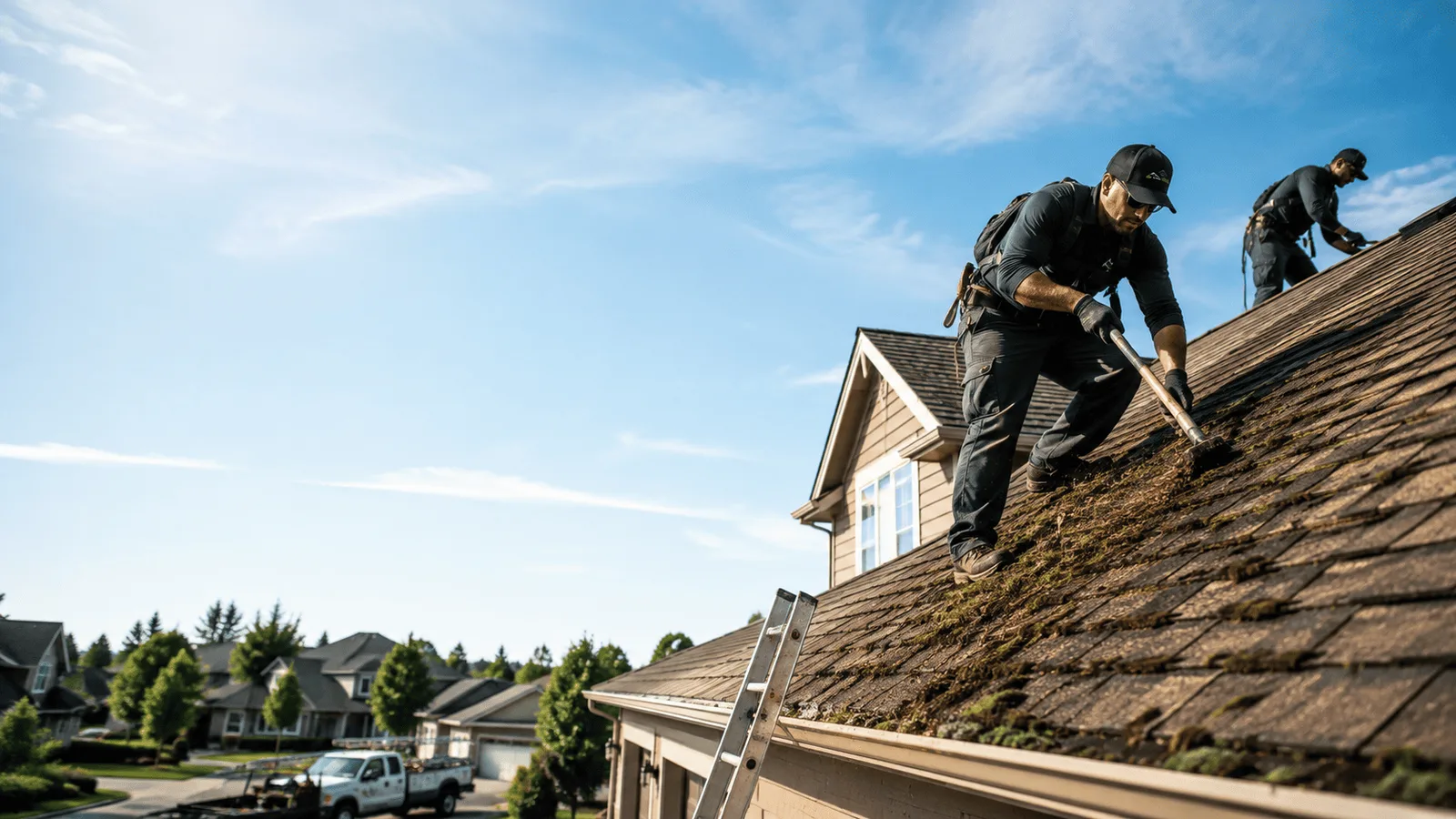 Roof Moss Removal in Algonac, MI near me